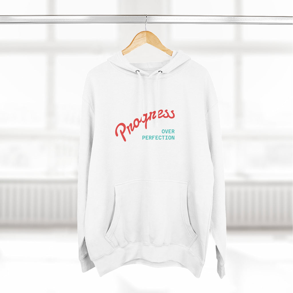 Baby Bear Progress Over Perfection Hoodie