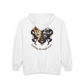 Smiling Through Tears Theater Masks Zip Hoodie