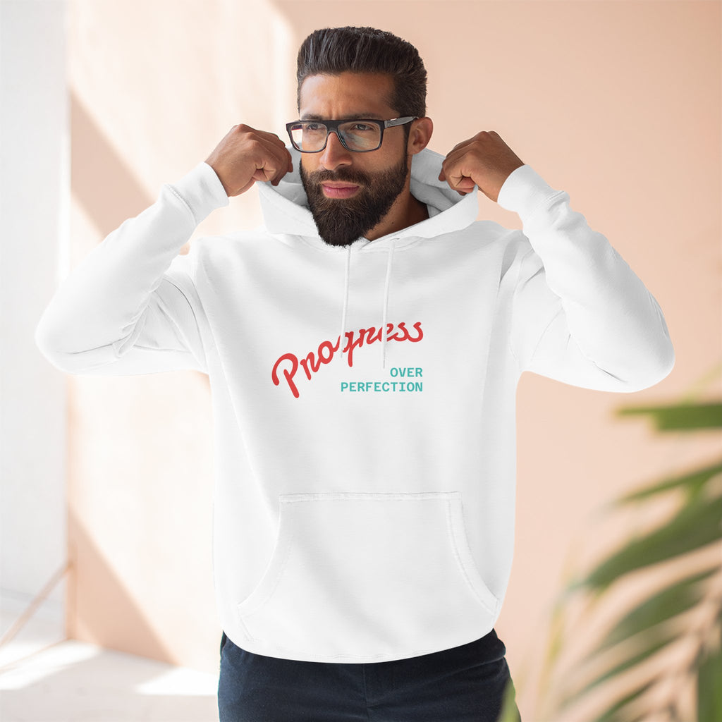 Baby Bear Progress Over Perfection Hoodie